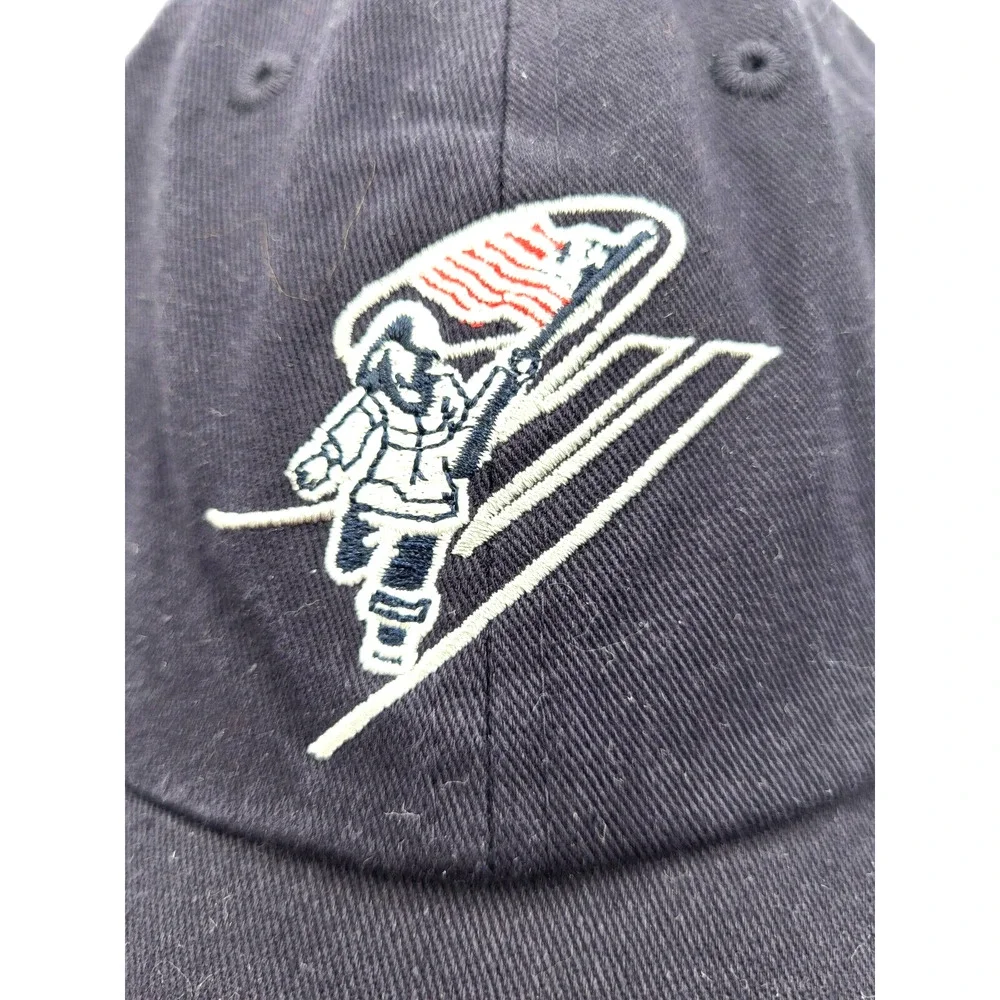 Blue 9/11 Twin Towers Firefighter Memorial Cap 100% Cotton One Size